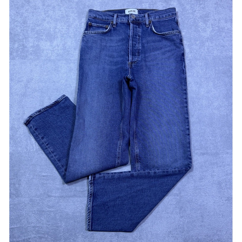 Agolde Jeans Womens 26x27 90s Pinch Normcore ButtonFly Straight Leg Made in USA